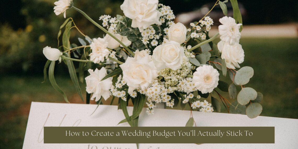 How to Create a Wedding Budget You’ll Actually Stick To 